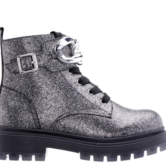 NEW....NIINA WESLYN BIG GIRL BLACK-GLITTER....Size 3M - Picture 2 of 10